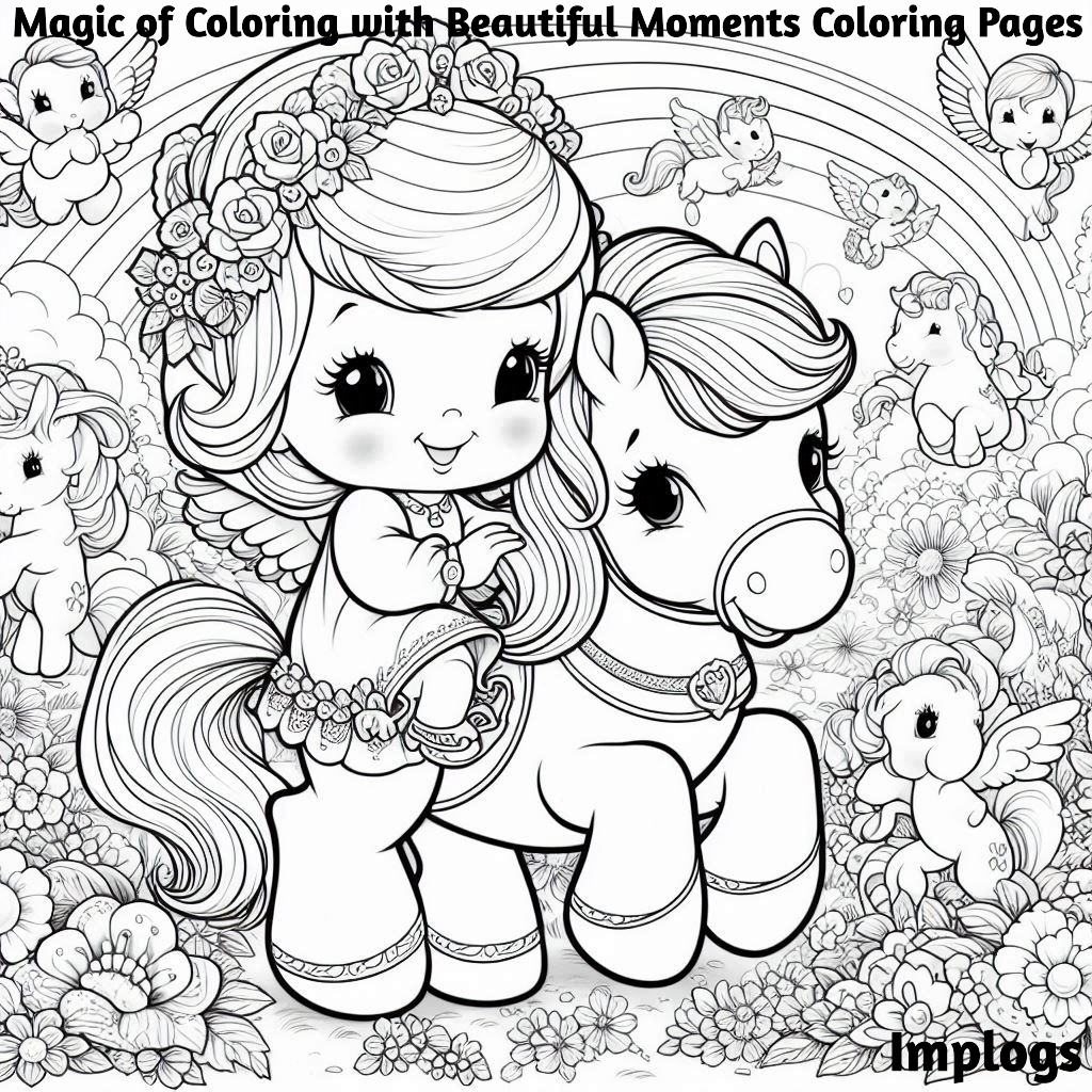 Magic of Coloring with Beautiful Moments Coloring Pages