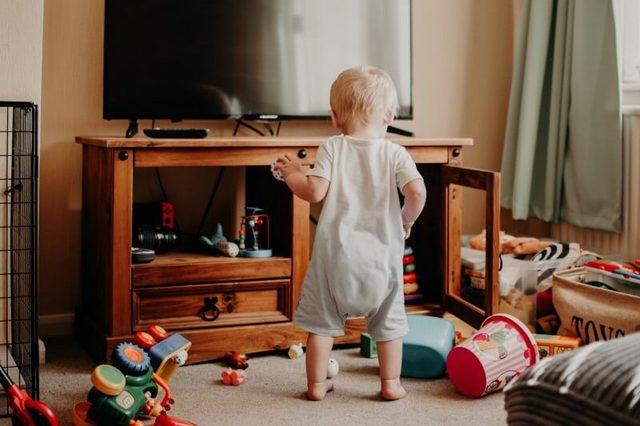 Organize Toys for Child's Room