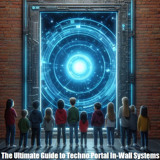 techno portal in wall